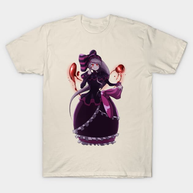 Shalltear Fanart! T-Shirt by CaioAD